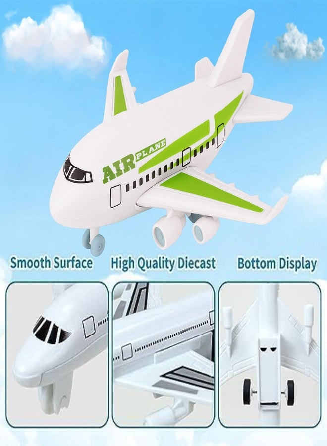 Mallexo Diecast Pullback Airplan Toys for Kids 1Pcs Airoplain Model Toys for Girls and Boys Unbreakable Fighter Jet Plane Aircraft Vehicle for Childrens Birthday Return Gifts Age 3 Years - Image 2